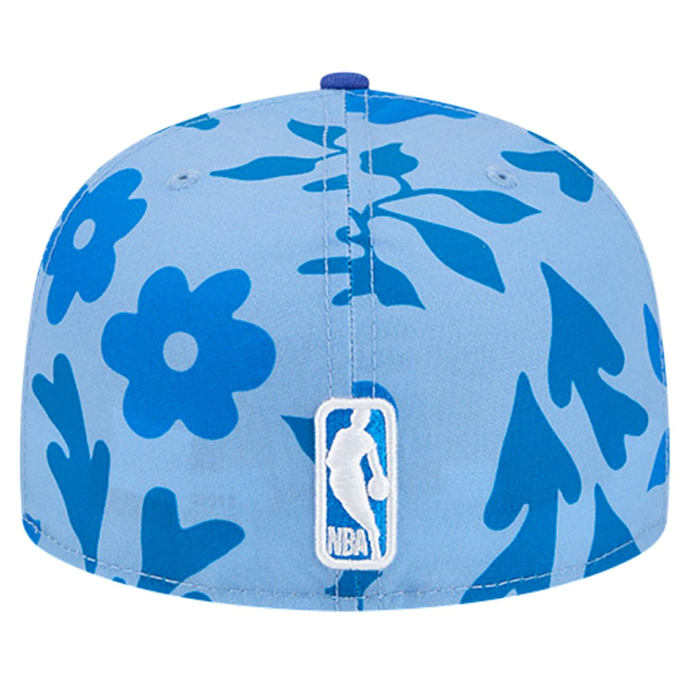 New Era - New York Knicks Palm Fronds 2-Tone 59FIFTY Fitted Hat - Blue