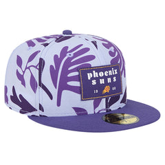 New Era - Phoenix Suns Palm Fronds 2-Tone 59FIFTY Fitted Hat - Purple