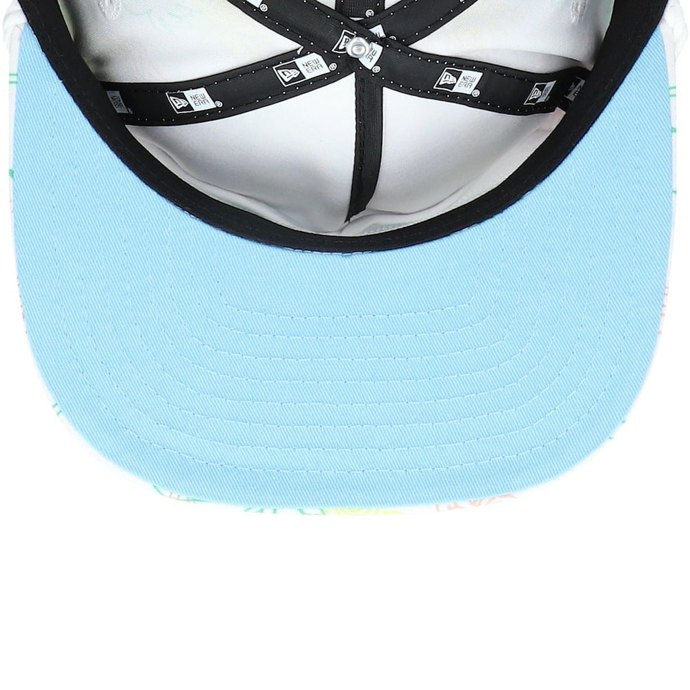 New Era - Dallas Mavericks Palm Trees and Waves Golfer Adjustable Hat - White