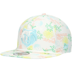 New Era - Memphis Grizzlies Palm Trees and Waves Golfer Adjustable Hat - White
