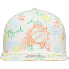 New Era - Phoenix Suns Palm Trees and Waves Golfer Adjustable Hat - White