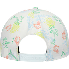 New Era - Phoenix Suns Palm Trees and Waves Golfer Adjustable Hat - White