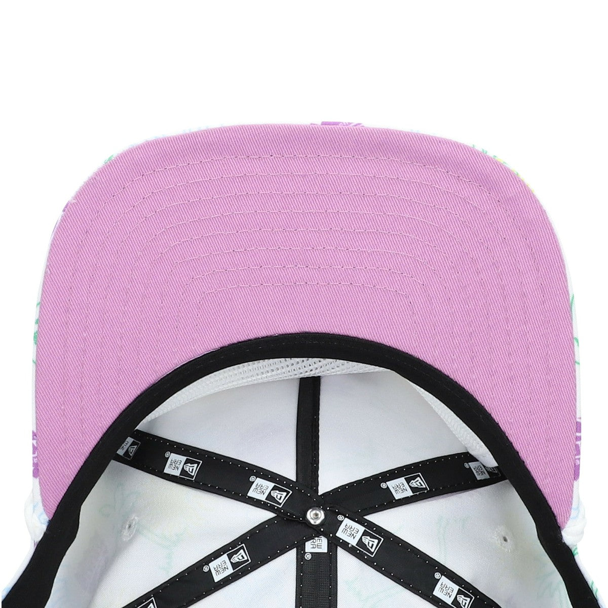 New Era - Sacramento Kings Palm Trees and Waves Golfer Adjustable Hat - White