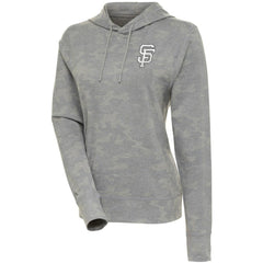 San Francisco Giants Antigua Women's Brushed Metallic Respite Pullover Hoodie Near Me