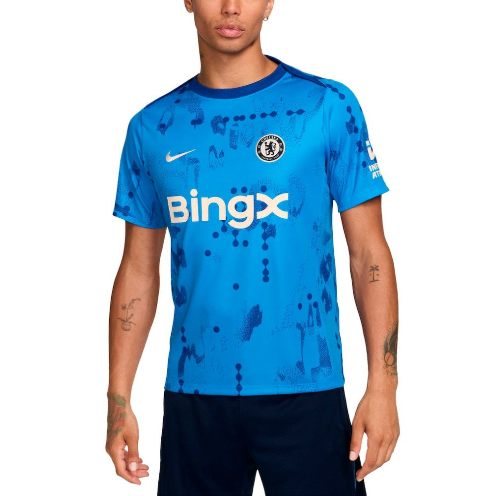 Nike Chelsea 2024/25 Academy Pro Pre-Match Top - Blue