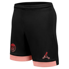 Jordan Paris Saint-Germain Jordan Brand Youth 2024/25 Third Stadium Shorts - Black