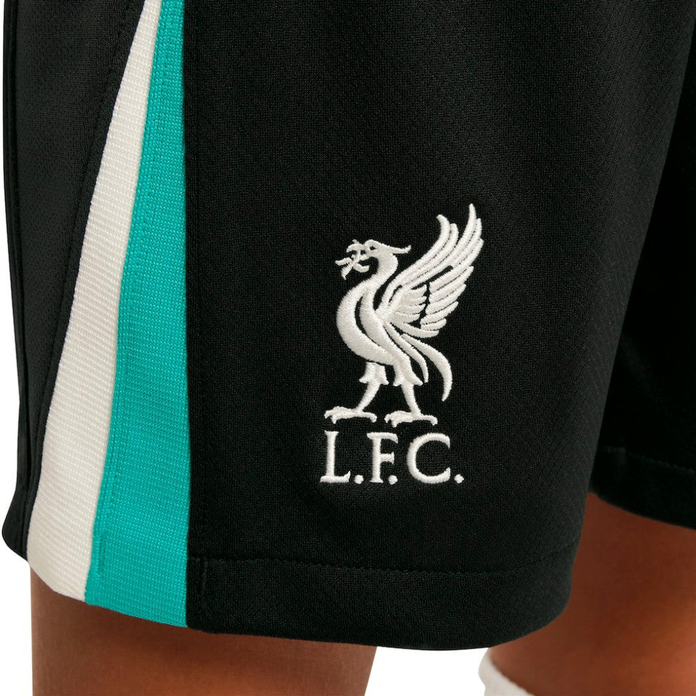 Nike Liverpool Youth 2024/25 Away Stadium Shorts - Navy