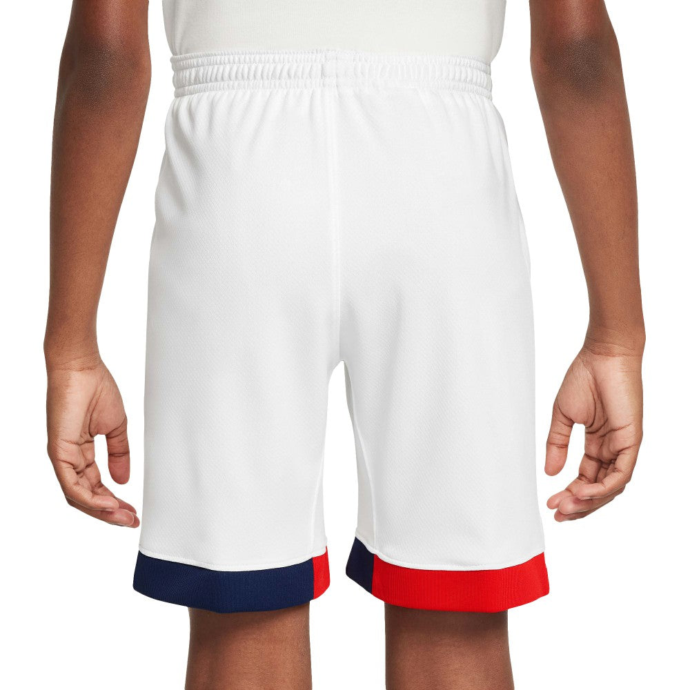 Nike Paris Saint-Germain Youth 2024/25 Away Stadium Shorts - White