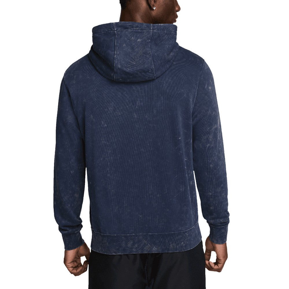Nike Paris Saint-Germain Club Washed Pullover Hoodie - Navy
