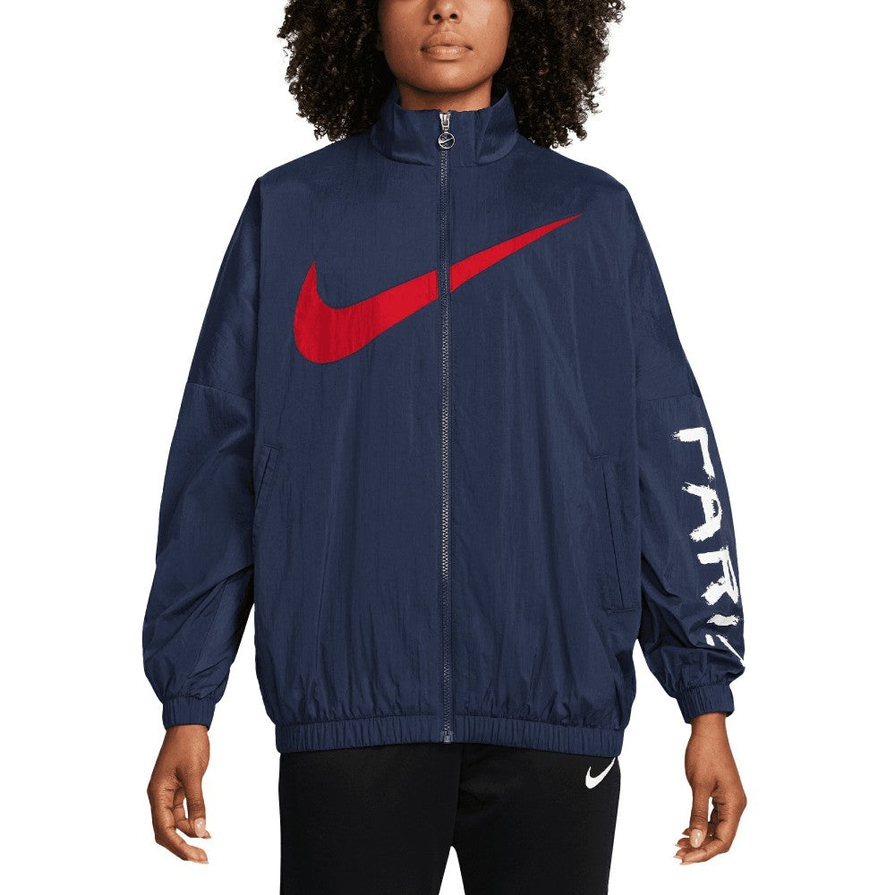 Nike Paris Saint-Germain Women's Essential Windrunner Full-Zip Jacket - Navy