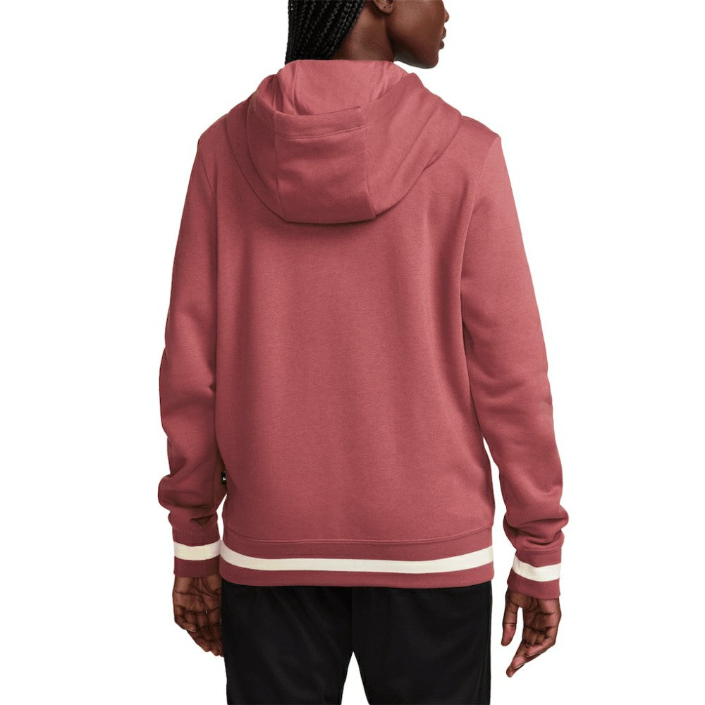Nike Liverpool Women's 2024/25 Third Club Fleece Pullover Hoodie - Burgundy