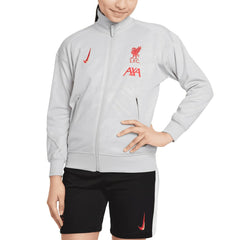 Nike Liverpool Youth 2024/25 Third Academy Pro Anthem Full Zip Jacket - Gray