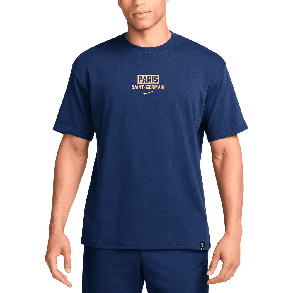 Nike Paris Saint-Germain Max90 T-Shirts - Navy
