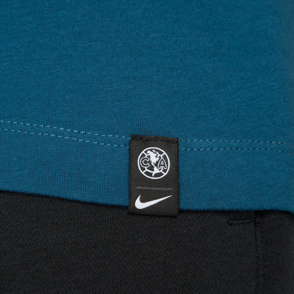 Nike Club America Photo T-Shirts - Blue