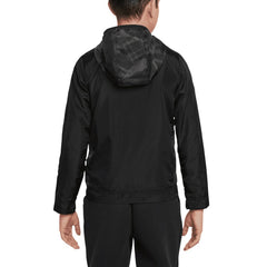 Nike Chelsea Youth Amplify Windrunner Anorak Half-Zip Hoodie Jacket - Black