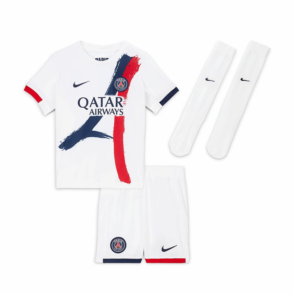 Nike Paris Saint-Germain Preschool 2024/25 Away Little Kids Kit Set