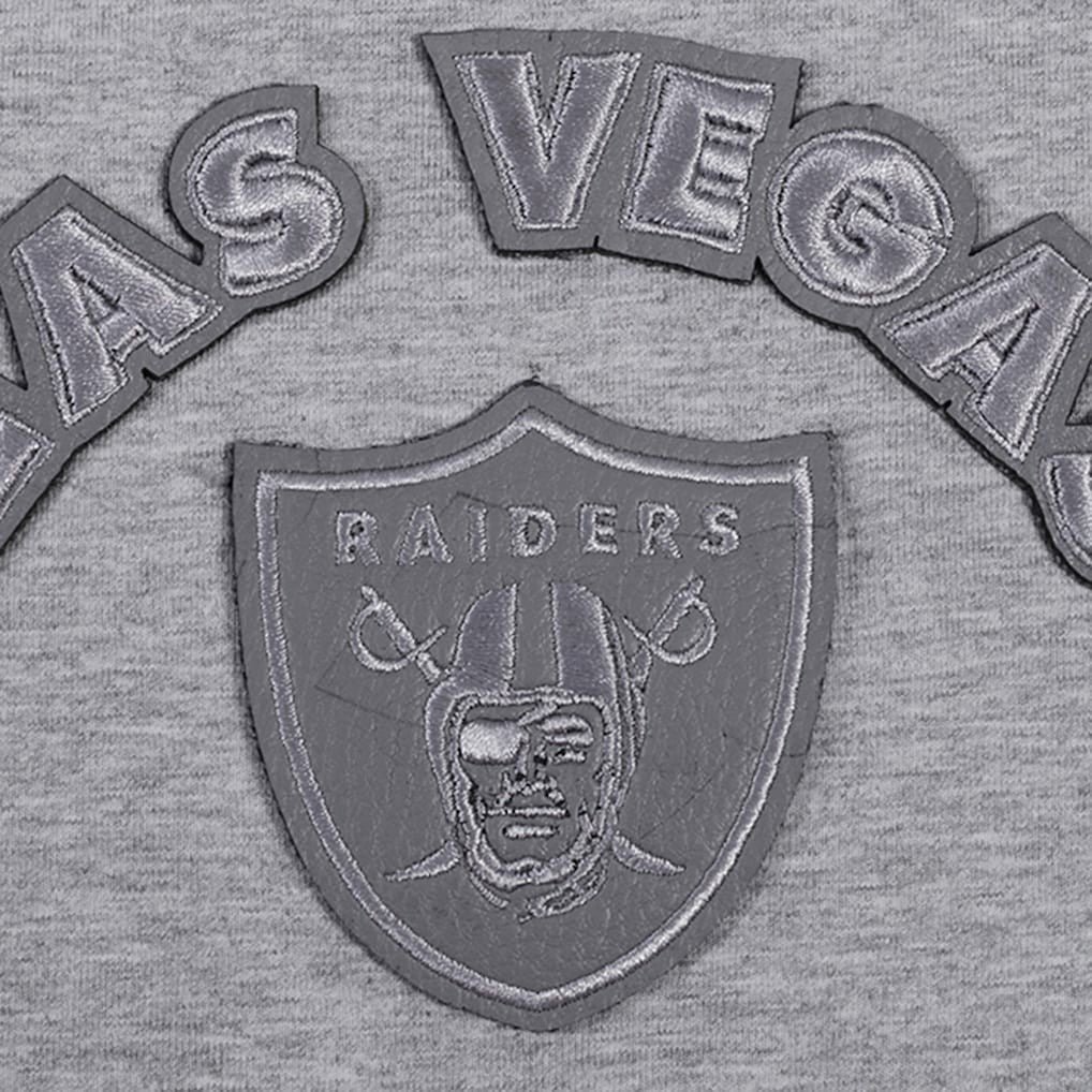 Las Vegas Raiders Pro Standard Women's Triple Tonal Racerback Tank Top Gray - NFL