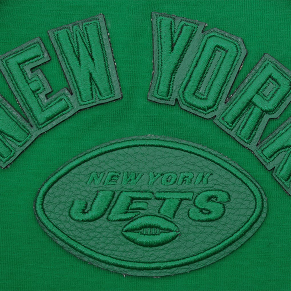 New York Jets Pro Standard Women's Triple Tonal Racerback Tank Top Kelly Green - NFL