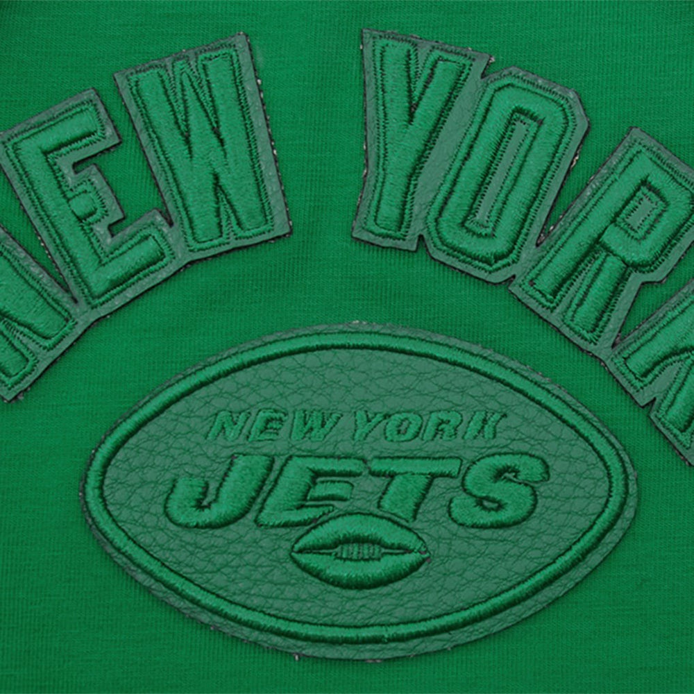 New York Jets Pro Standard Women's Triple Tonal Racerback Tank Top Kelly Green - NFL