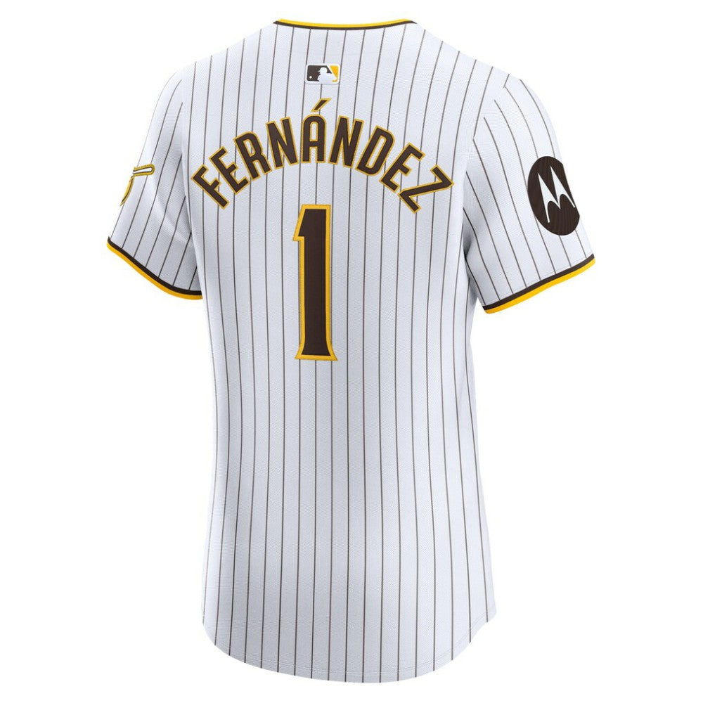 Tony Fernández San Diego Padres Nike Home Elite Sponsor Patch Player Jersey Near Me
