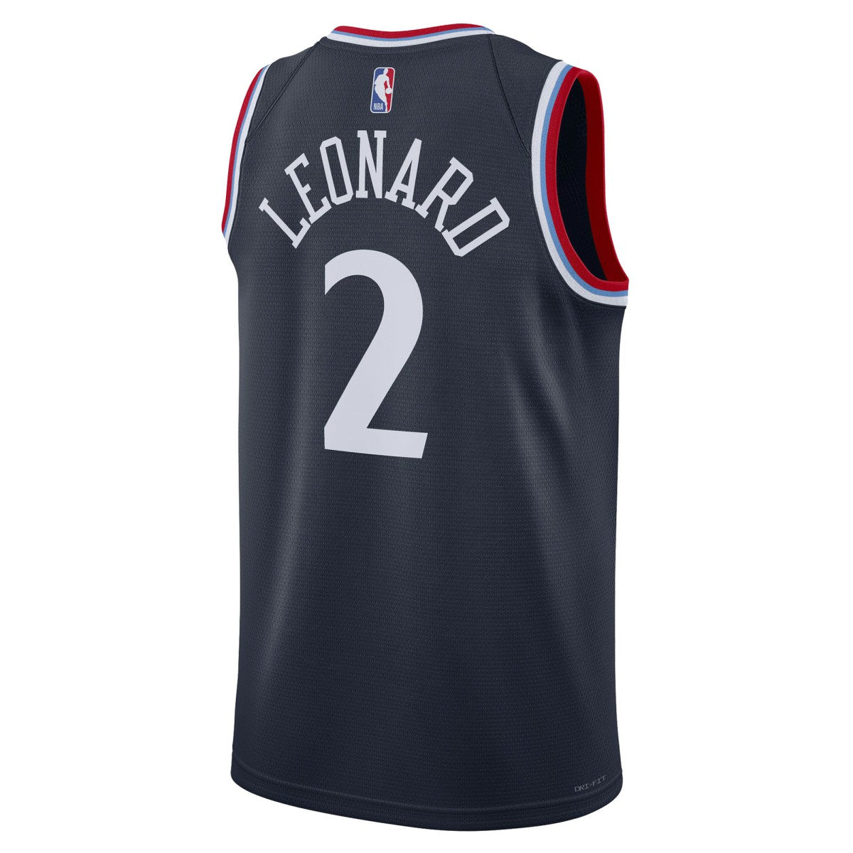 Nike - Kawhi Leonard LA Clippers Unisex 2024/25 Swingman Jersey - Navy - Icon Edition
