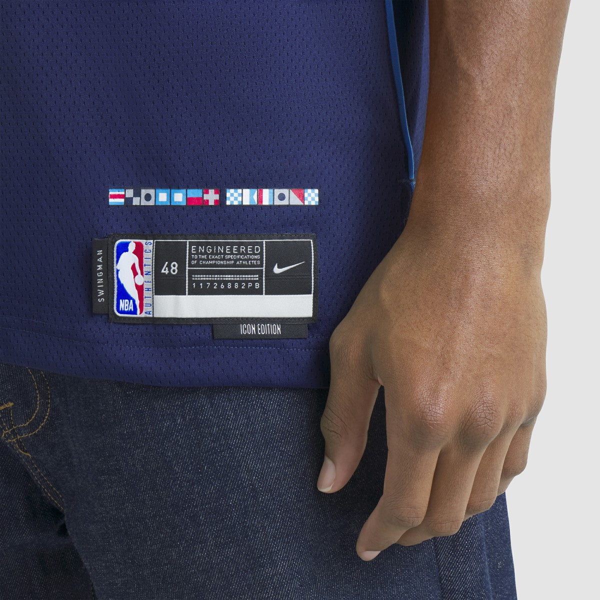 Nike - Kawhi Leonard LA Clippers Unisex 2024/25 Swingman Jersey - Navy - Icon Edition