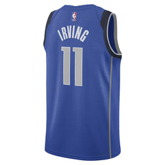 Nike - Kyrie Irving Dallas Mavericks Unisex Swingman Jersey - Icon Editi- Blue