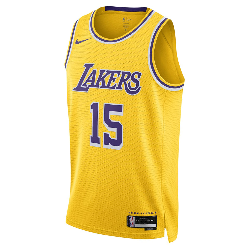 Nike - Austin Reaves Los Angeles Lakers Unisex Swingman Jersey - Icon Edition - Gold