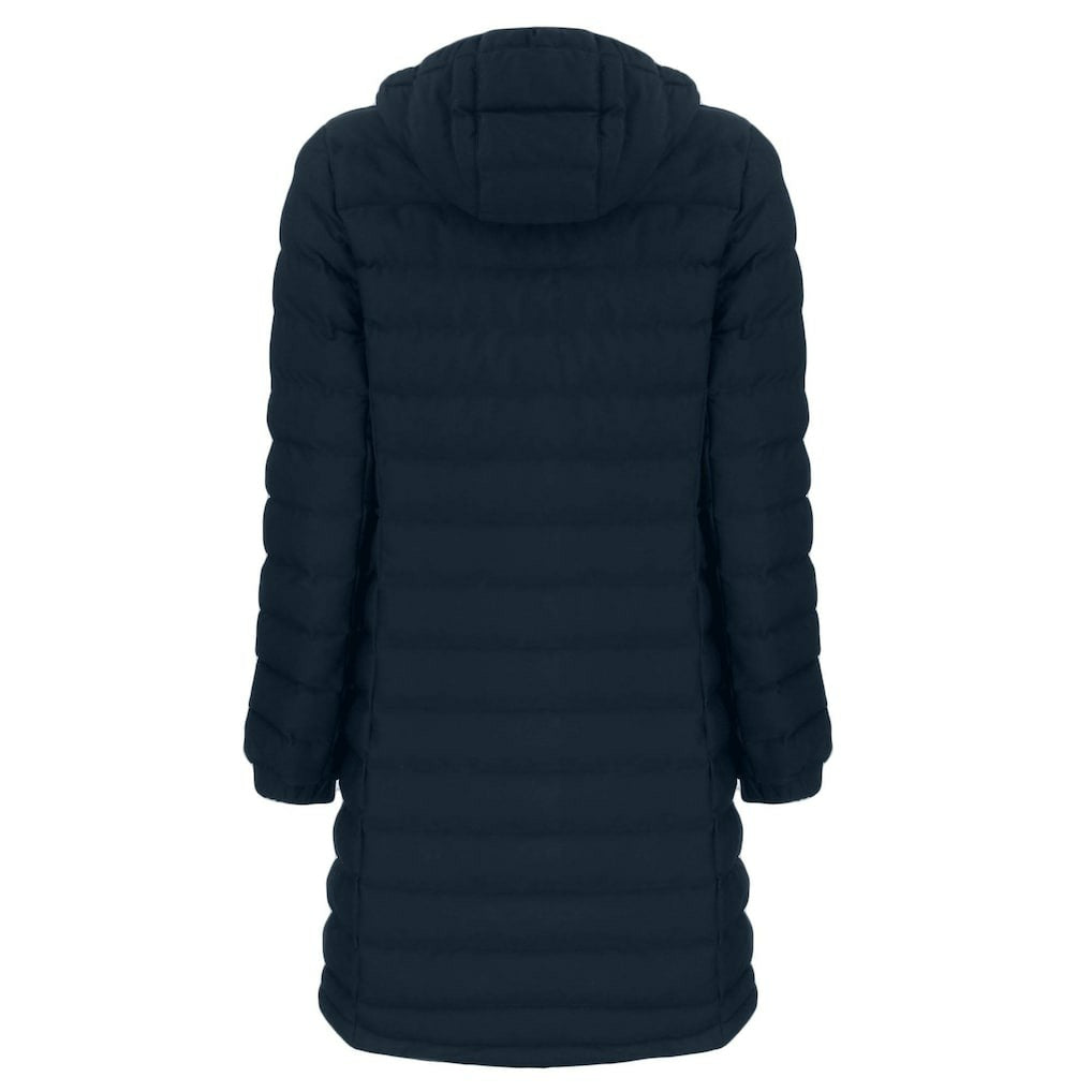 Seattle Seahawks Cutter & Buck Women's Mission Ridge Repreve Eco Insulated Long Full-Zip Puffer Jacket Navy - NFL