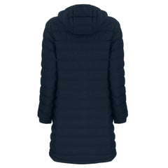 Denver Broncos Cutter & Buck Women's Mission Ridge Repreve Eco Insulated Long Full-Zip Puffer Jacket Navy - NFL