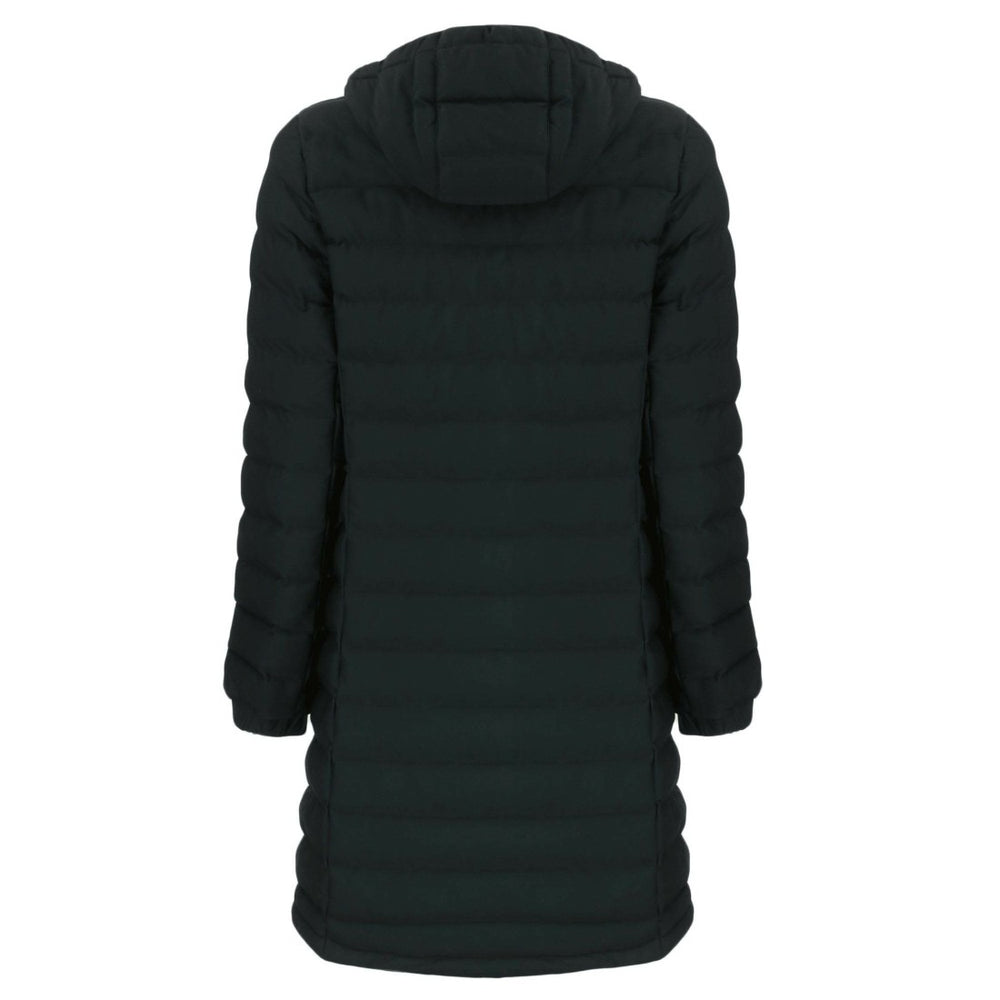 Green Bay Packers Cutter & Buck Women's Mission Ridge Repreve Eco Insulated Long Full-Zip Puffer Jacket Black - NFL