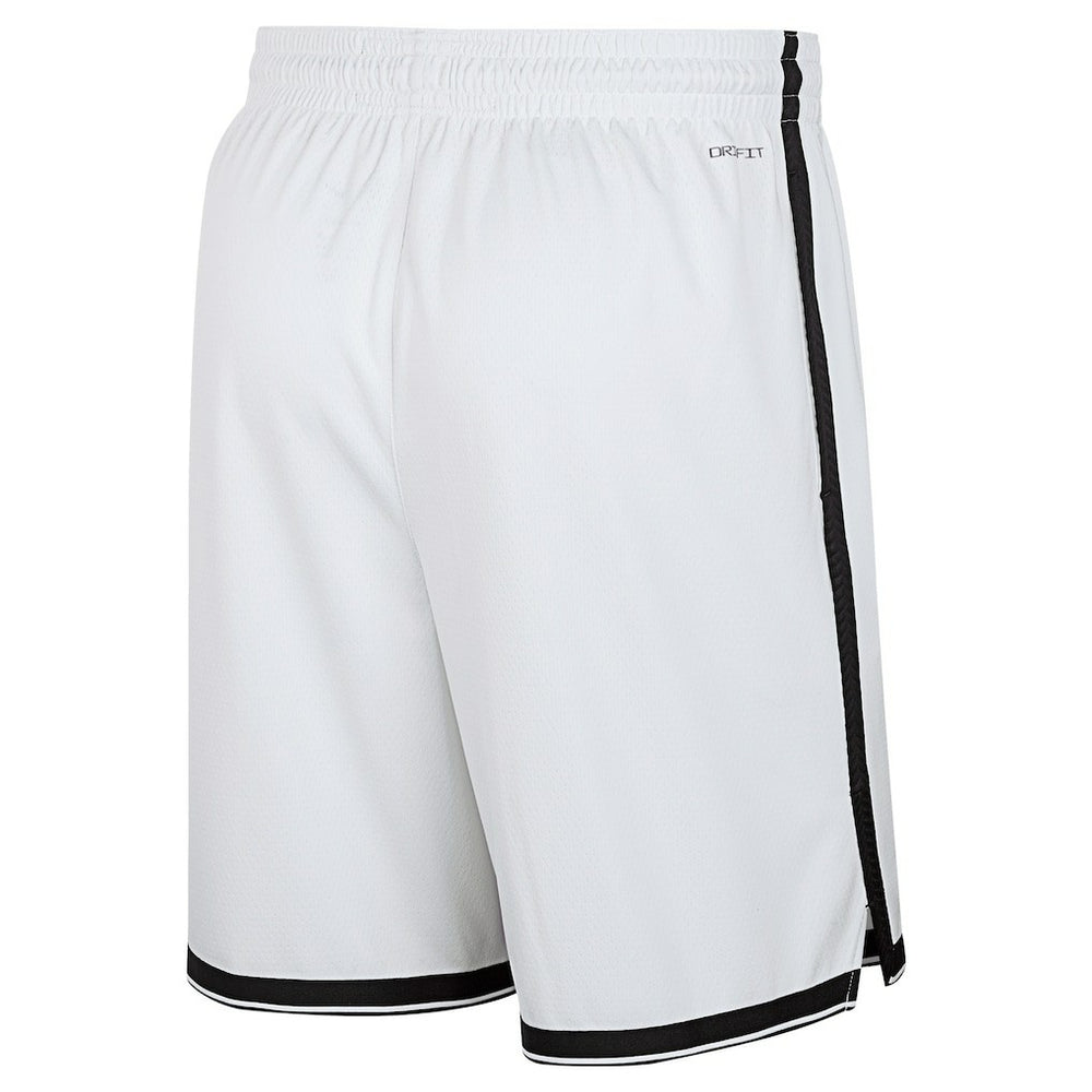 Nike - Brooklyn Nets 2024/25 Association Edition Swingman Shorts - White