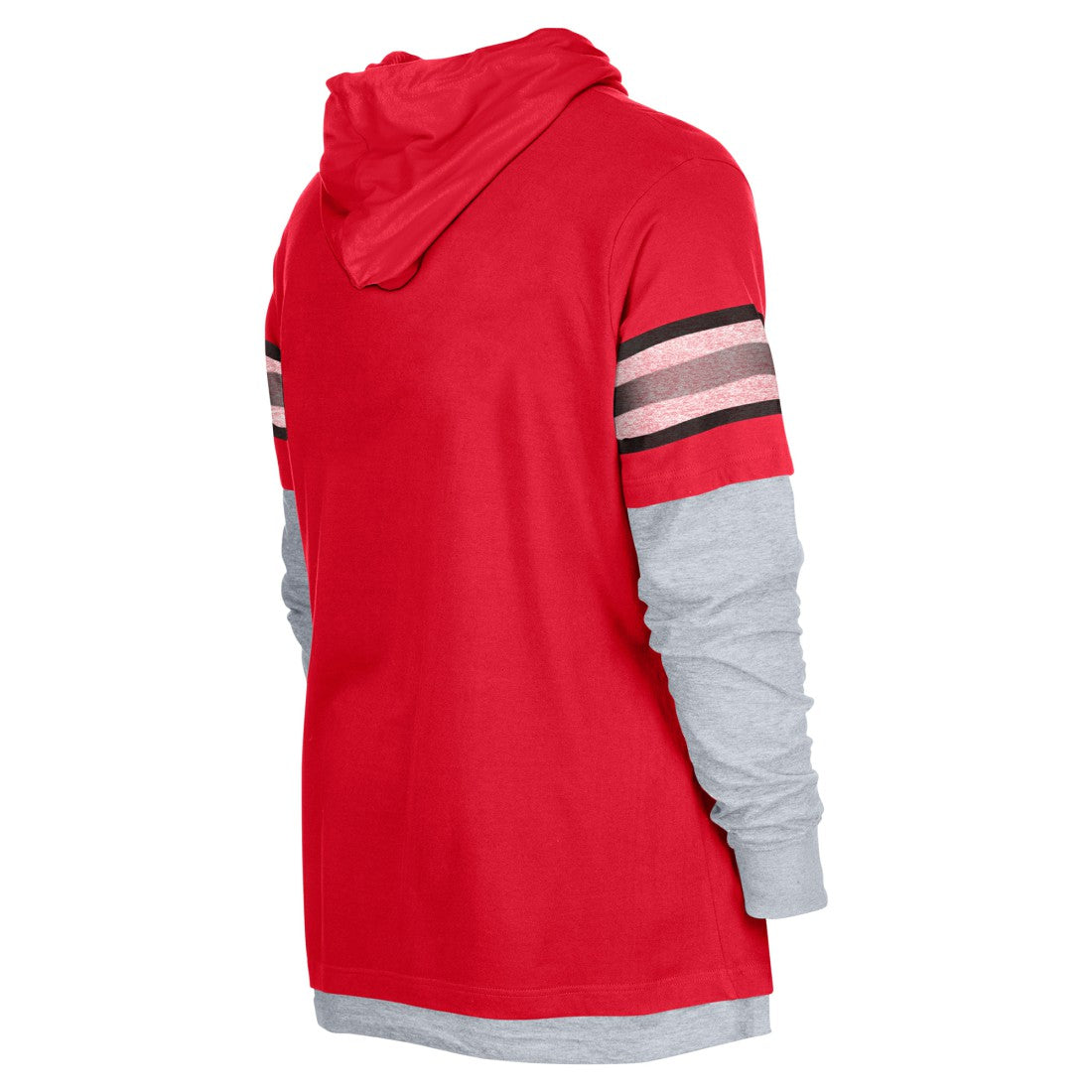Tampa Bay Buccaneers New Era Twofer Long Sleeve Hooded T-Shirt Red - NFL