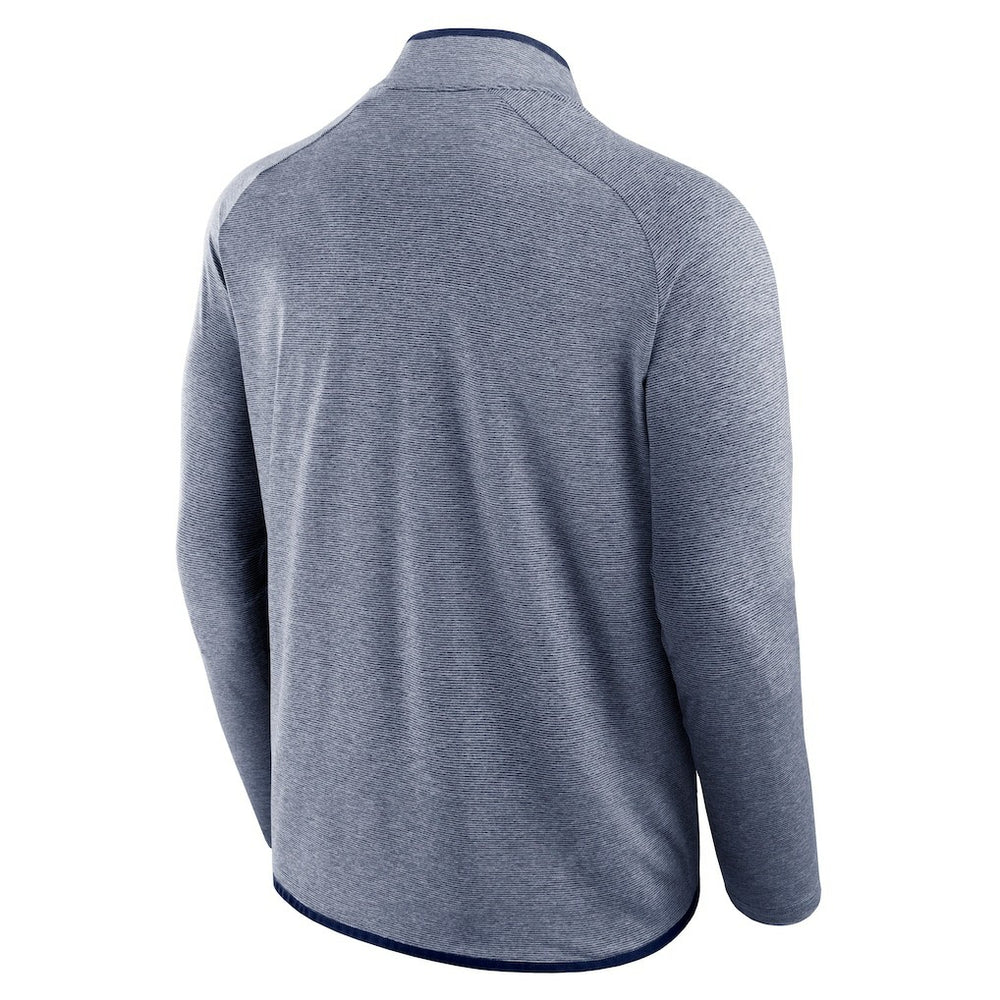 Dallas Cowboys Unisex Front Office Performance Primary Quarter-Zip Jacket Navy - Fanatics