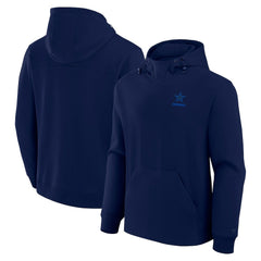 Dallas Cowboys Unisex Front Office Tonal Tri-Blend Pullover Hoodie Navy - Fanatics