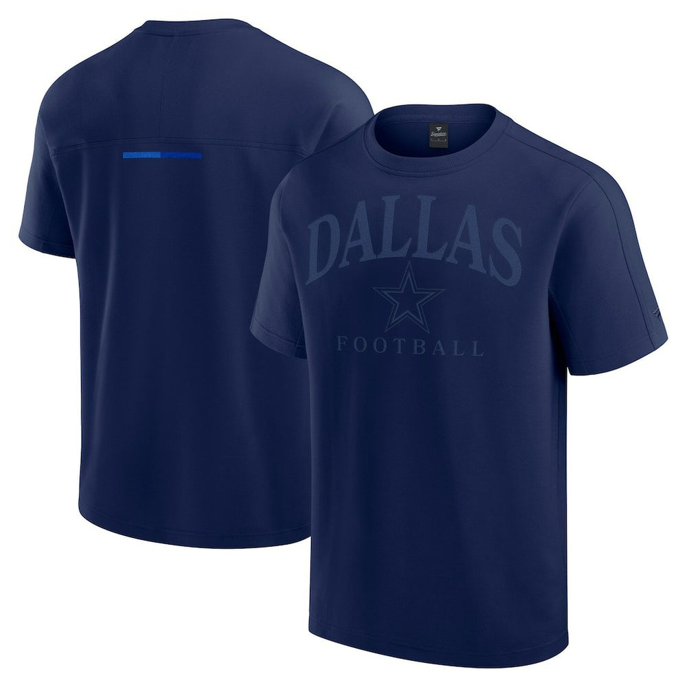 Dallas Cowboys Unisex Elements Flex Tri-Blend T-Shirt Navy - Fanatics