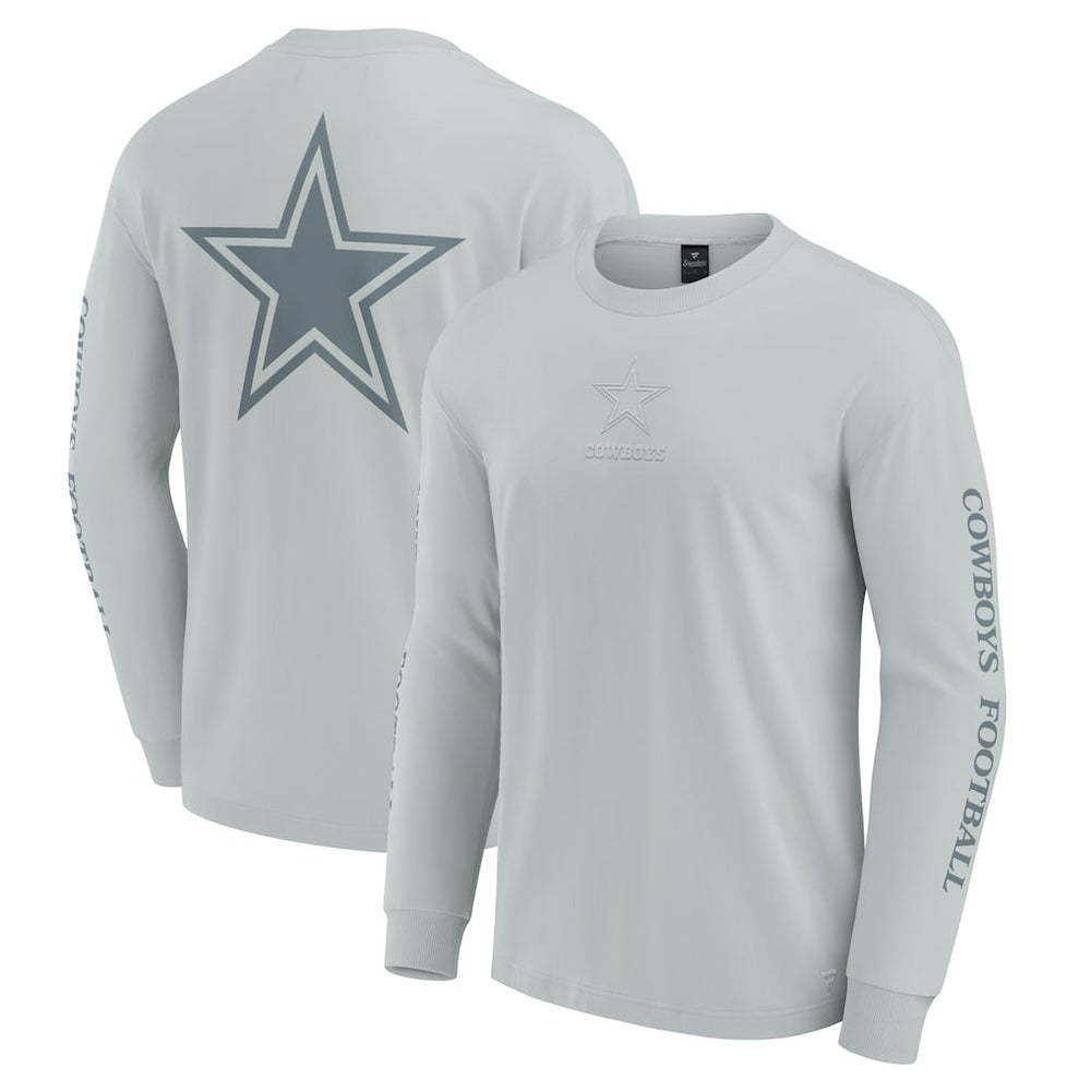 Dallas Cowboys Unisex Elements Strive Long Sleeve T-Shirt Gray - Fanatics