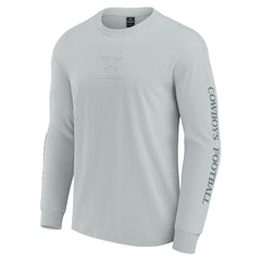 Dallas Cowboys Unisex Elements Strive Long Sleeve T-Shirt Gray - Fanatics