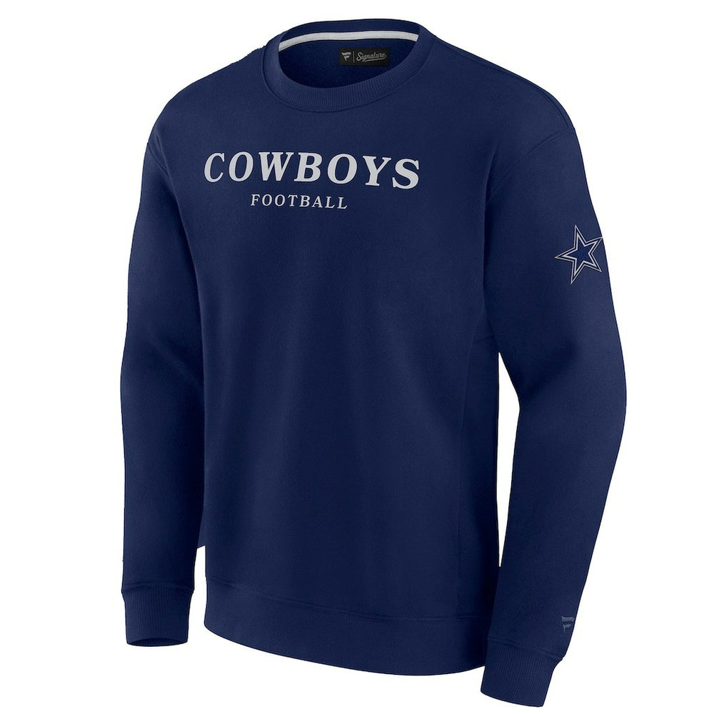 Dallas Cowboys Unisex Elements Unlimited Fleece Pullover Sweatshirt Navy - Fanatics