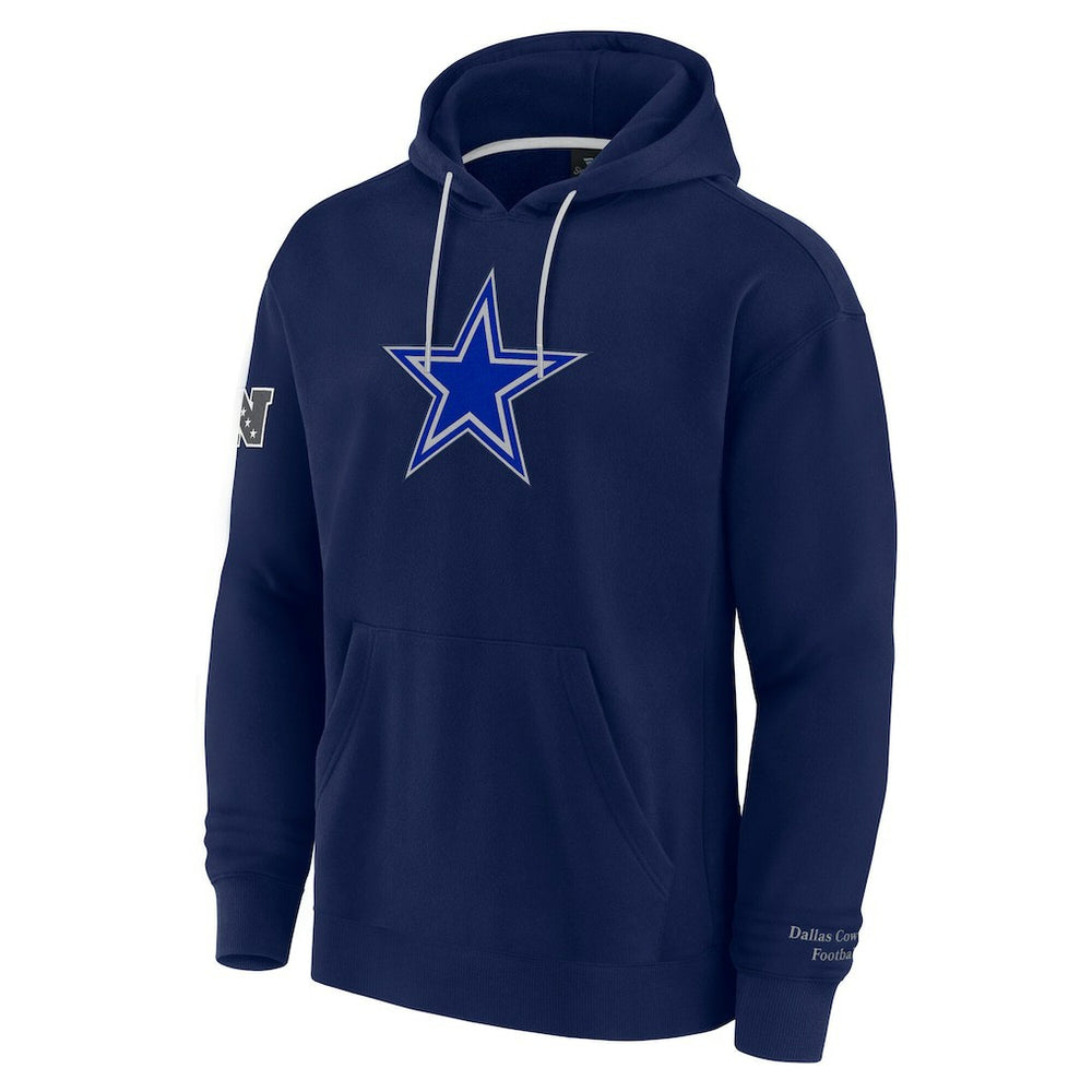 Dallas Cowboys Elements Pace Pullover Hoodie Navy - Fanatics