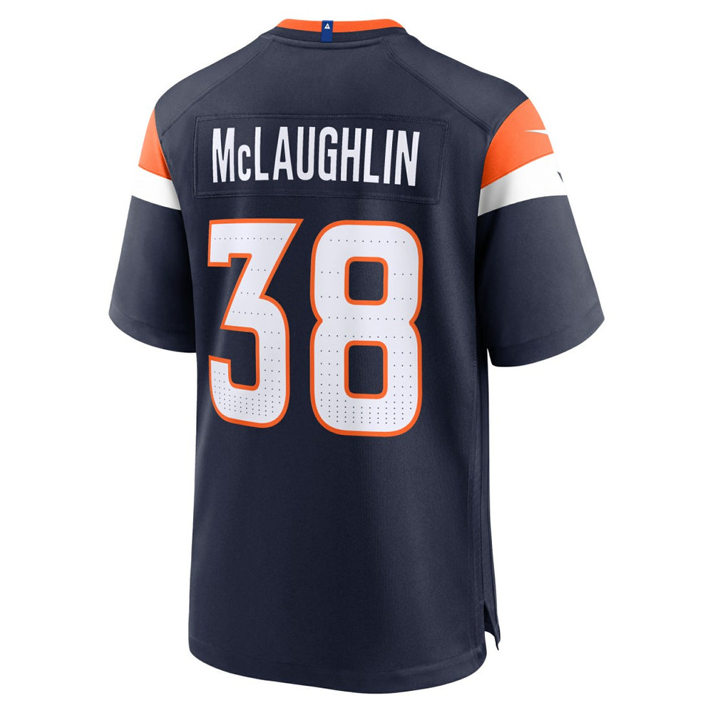 Jaleel McLaughlin Denver Broncos Alternate Game Jersey Navy - Nike