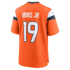 Marvin Mims Jr Denver Broncos Team Game Jersey Orange - Nike
