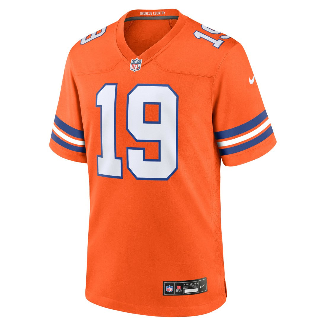 Marvin Mims Jr Denver Broncos Mile High Collection 1977 Throwback Player Game Jersey Orange - Nike