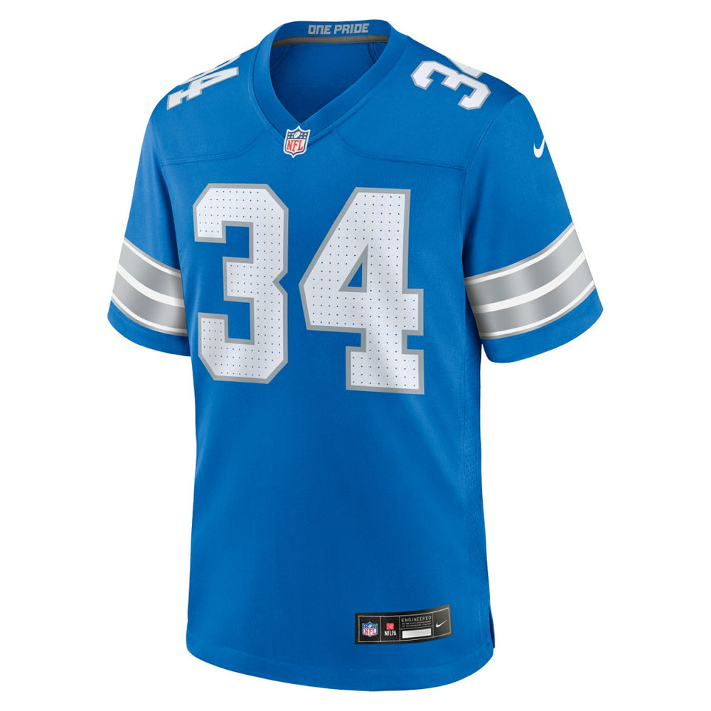 Alex Anzalone Detroit Lions Game Jersey Blue - Nike