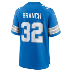 Brian Branch Detroit Lions Game Jersey Blue - Nike
