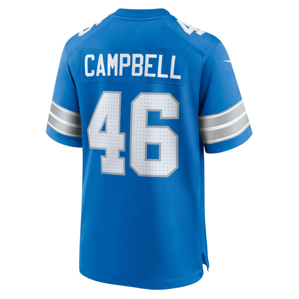 Jack Campbell Detroit Lions Game Jersey Blue - Nike