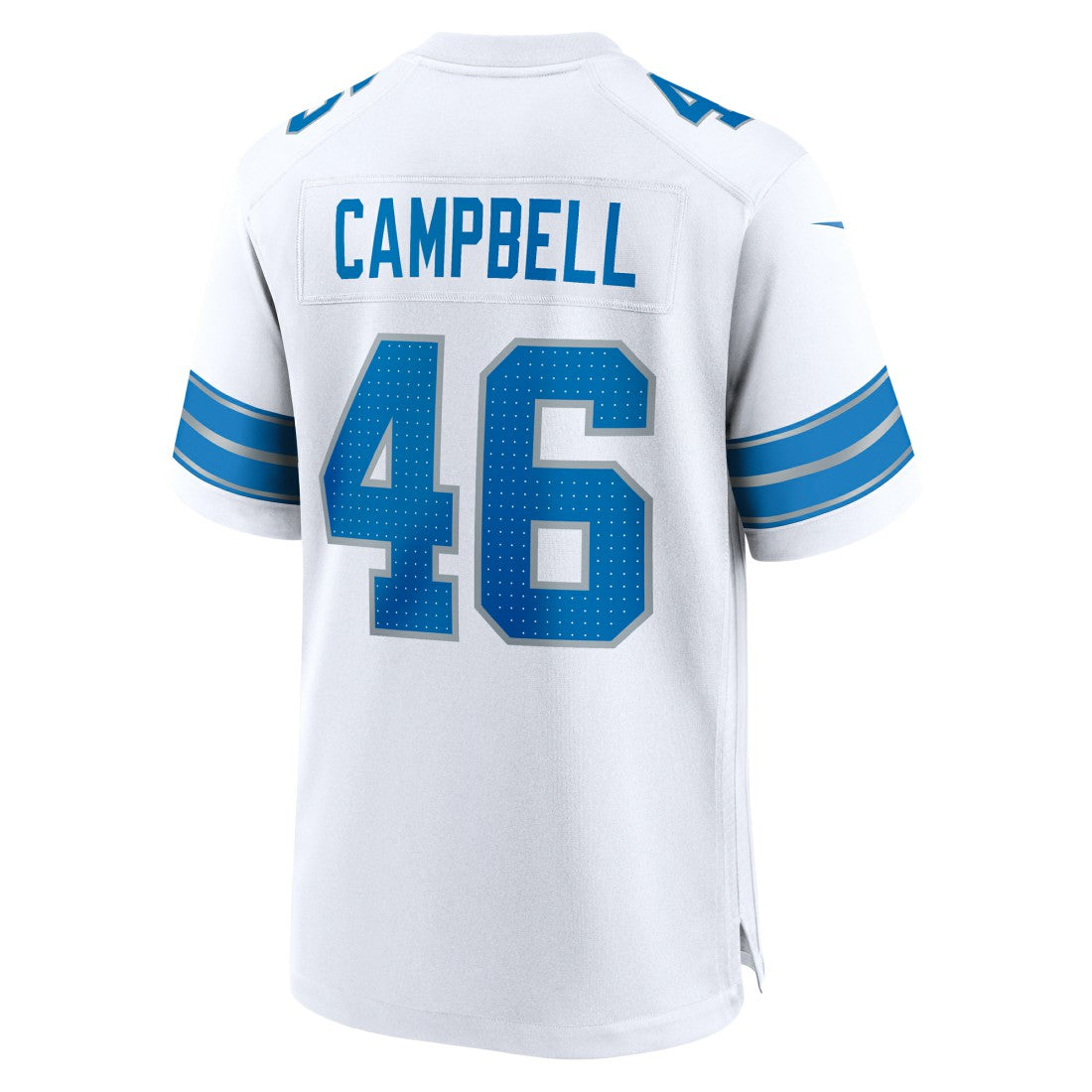 Jack Campbell Detroit Lions White Game Jersey White - Nike
