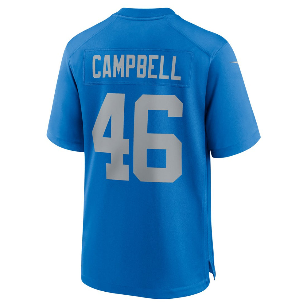 Jack Campbell Detroit Lions Alternate Game Jersey Blue - Nike