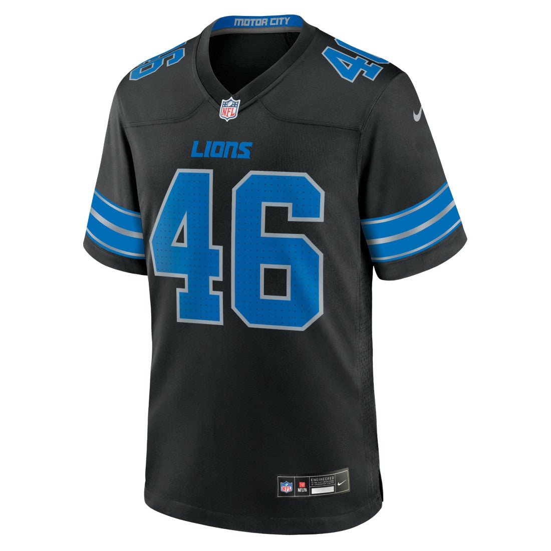 Jack Campbell Detroit Lions 2nd Alternate Game Jersey Black - Nike