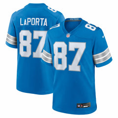 Sam LaPorta Detroit Lions Game Jersey Blue - Nike